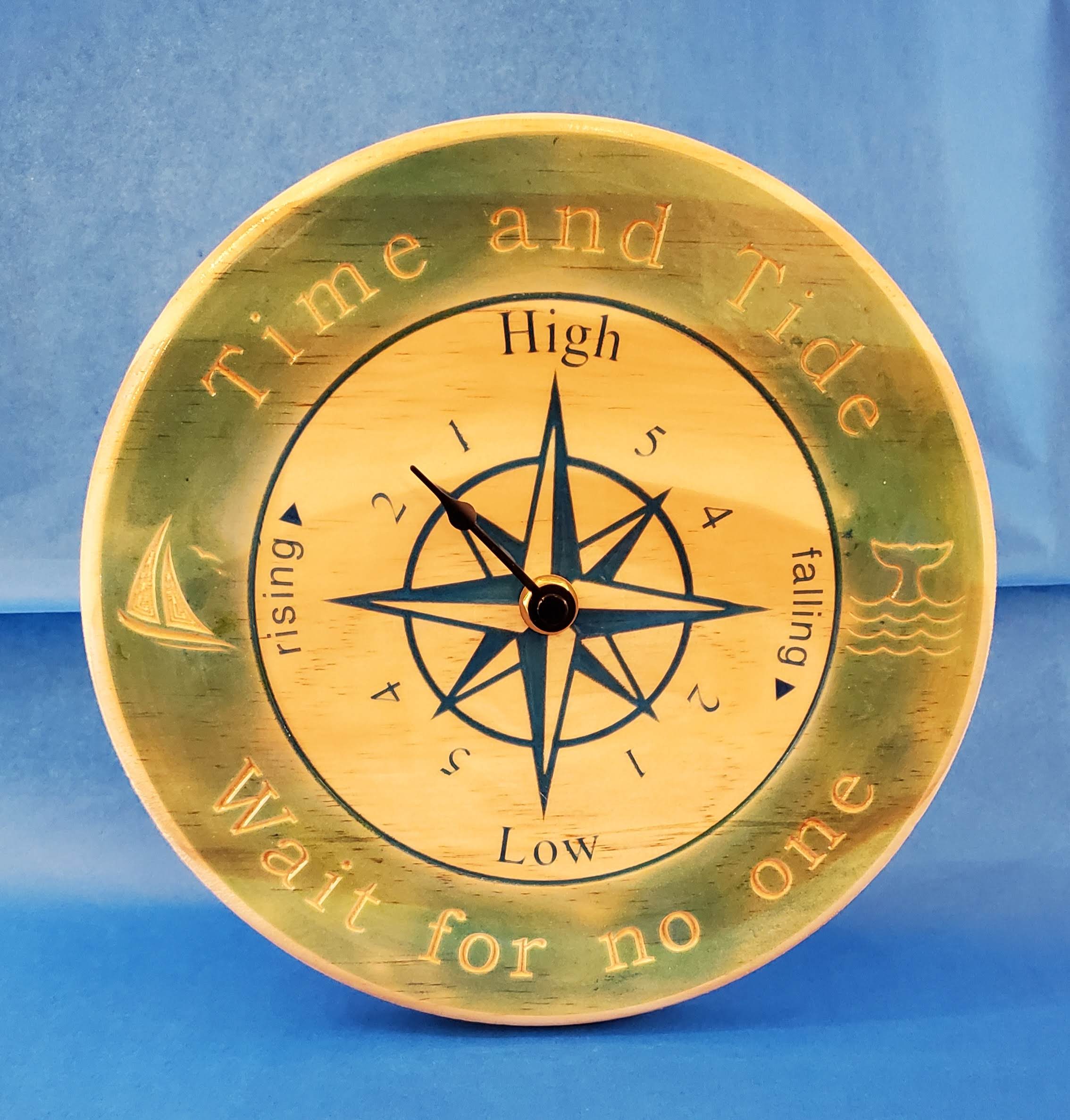 Wise Tide Clock - Time and Tide